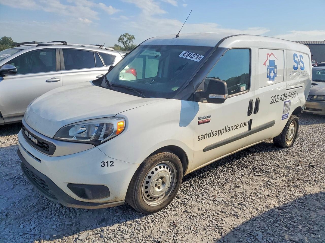 Vue de 2022 RAM PROMASTER CITY TRADESMAN DELIVERY VAN, angle 1