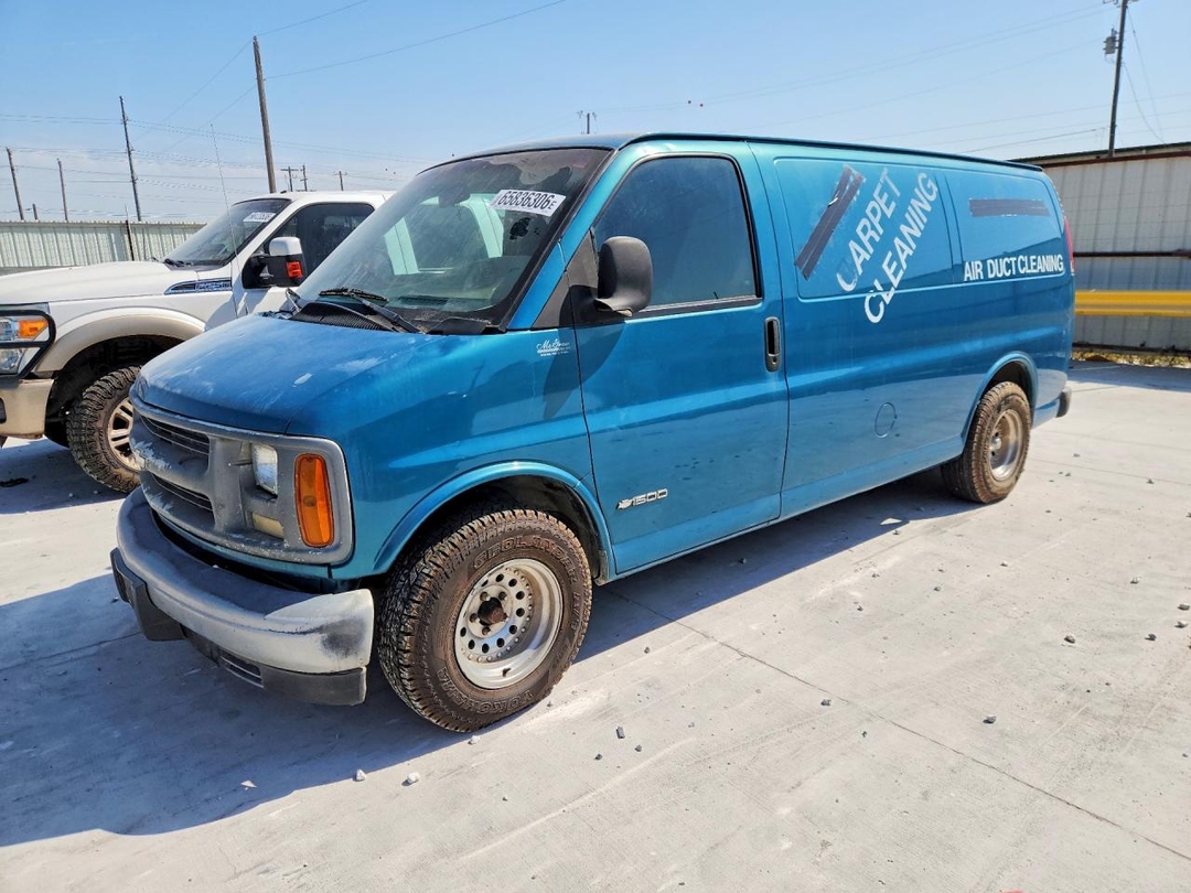 Вид 1998 CHEVROLET EXPRESS G1500, угол 1