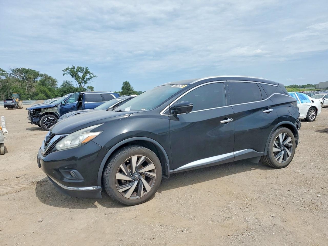 منظر 2016 NISSAN MURANO PLATINUM، زاوية 1