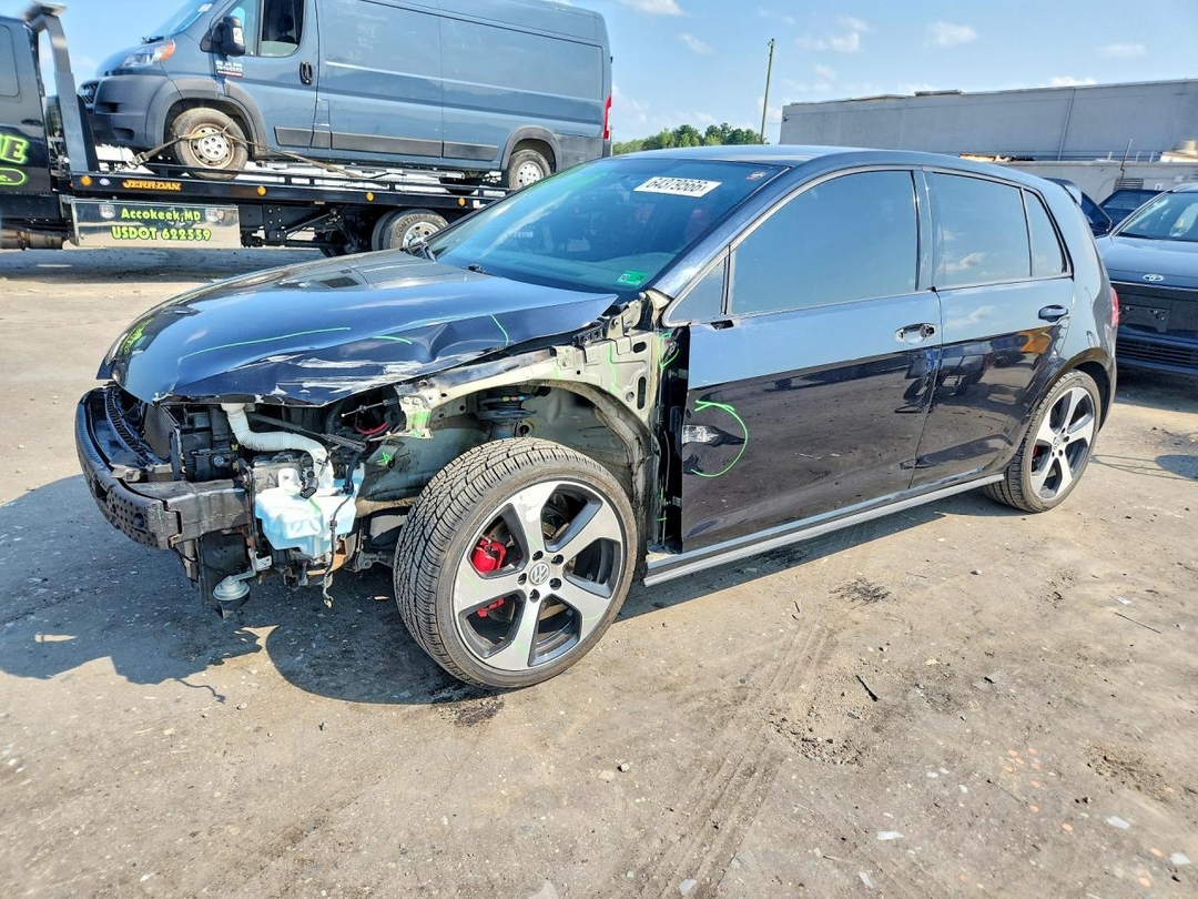 منظر 2017 VOLKSWAGEN GTI S، زاوية 1