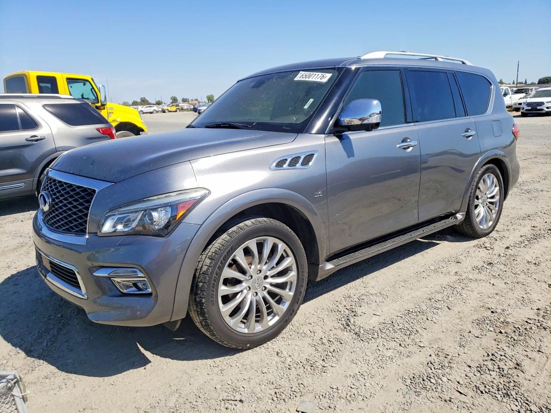 Vue de 2016 INFINITI QX80 BASE, angle 1