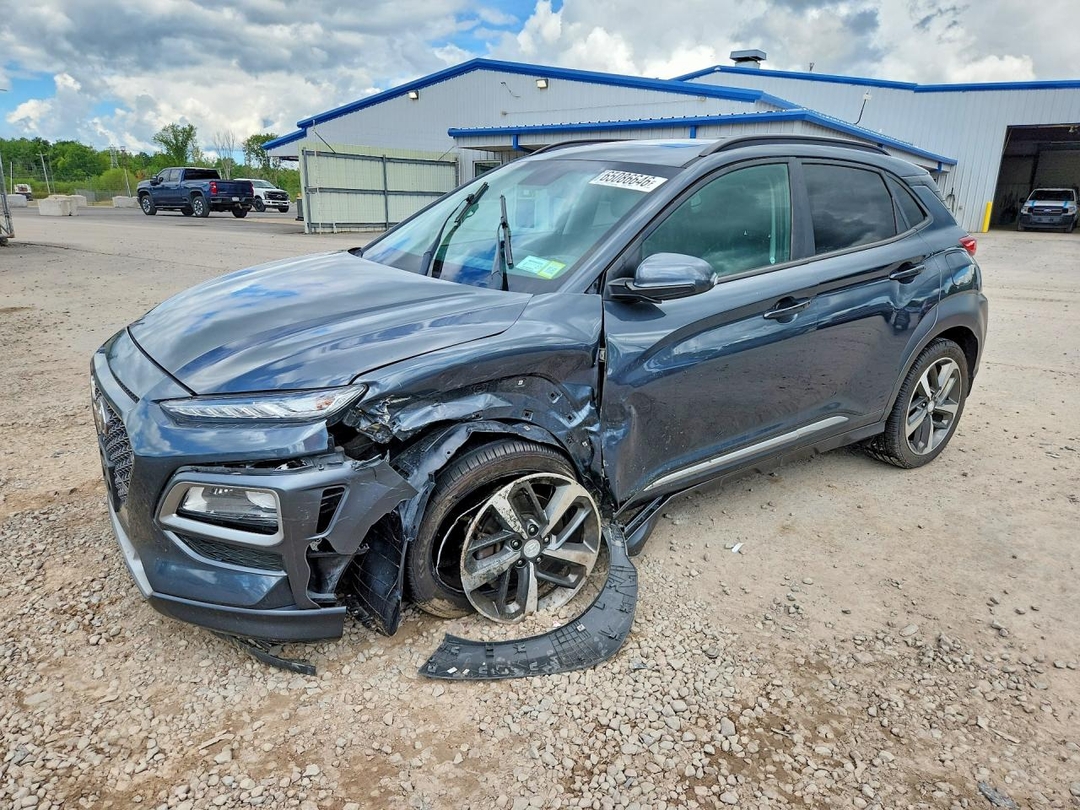 Vue de 2018 HYUNDAI KONA LIMITED, angle 1