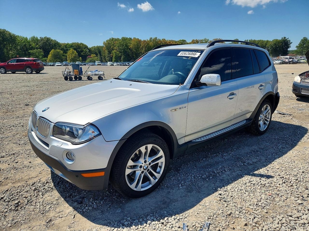 Vista de 2008 BMW X3 3.0SI, ángulo 1