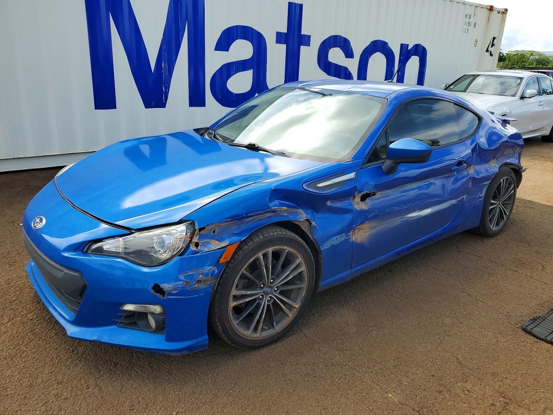 Vue de 2014 SUBARU BRZ 2.0 LIMITED, angle 1