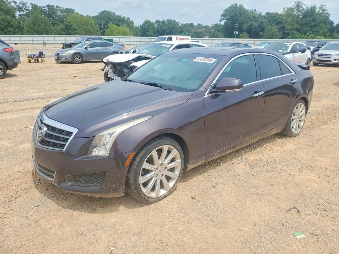منظر 2014 CADILLAC ATS LUXURY، زاوية 1