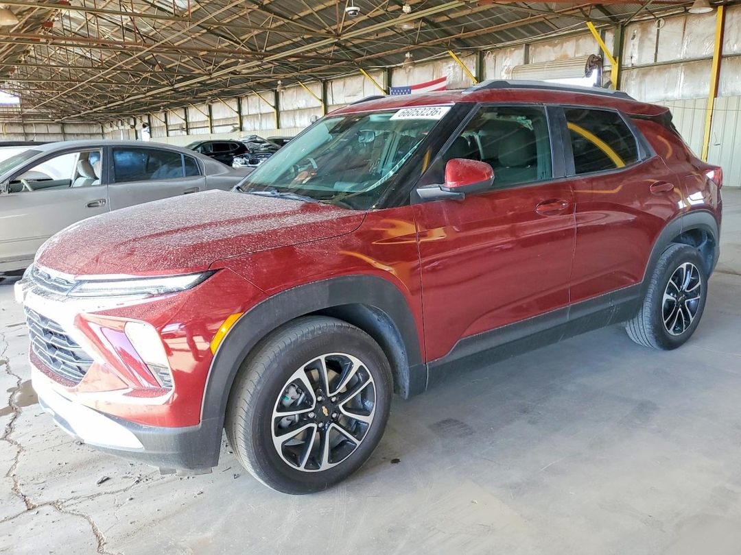 Vedere 2025 CHEVROLET TRAILBLAZER LT, unghi 1