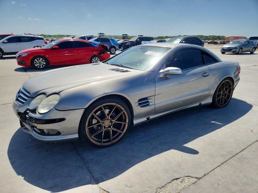 Вид 2005 MERCEDES-BENZ SL 500, угол 1