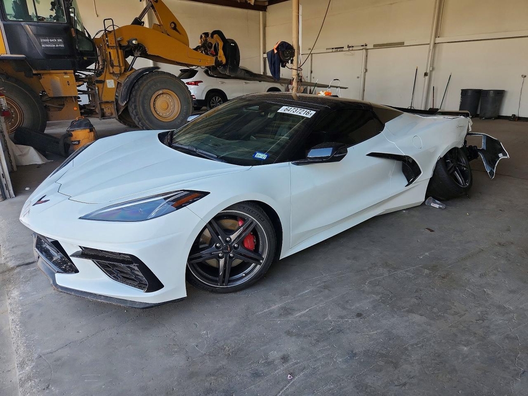 Vue de 2024 CHEVROLET CORVETTE STINGRAY 1LT, angle 1