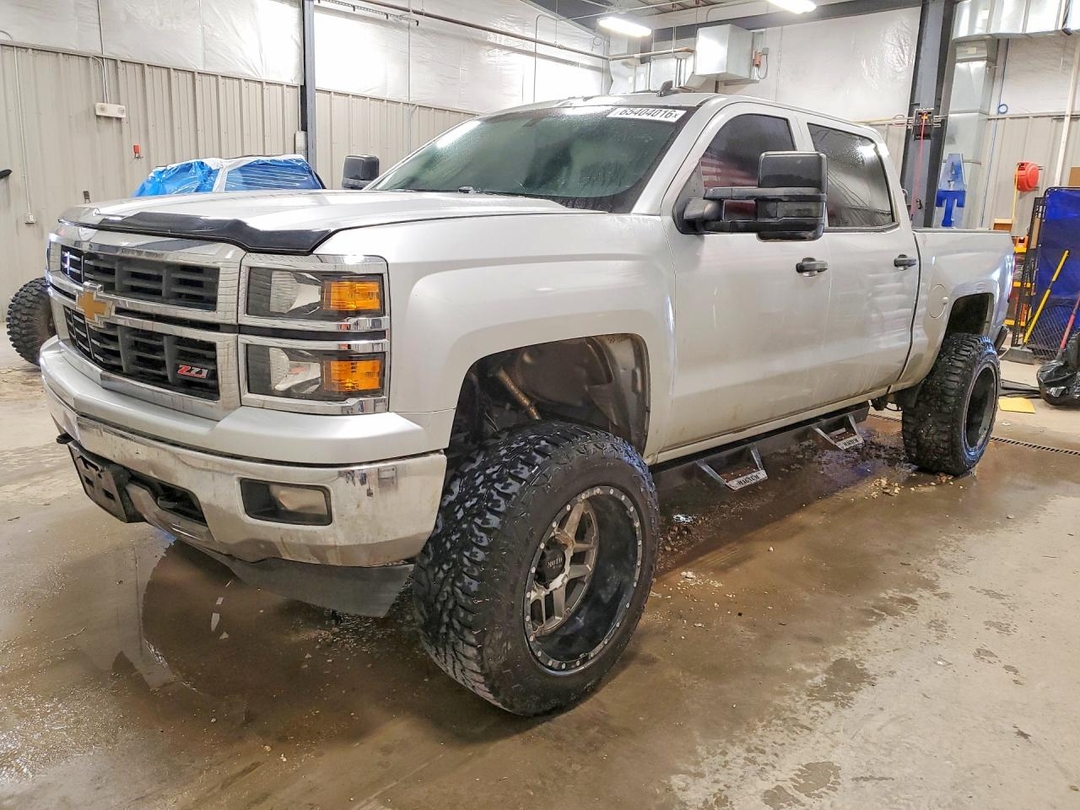 منظر 2014 CHEVROLET SILVERADO K1500 LT، زاوية 1