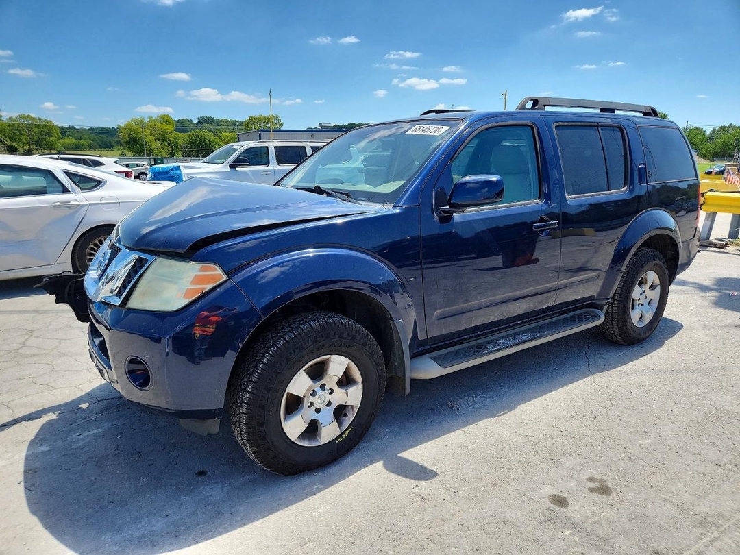منظر 2010 NISSAN PATHFINDER S، زاوية 1