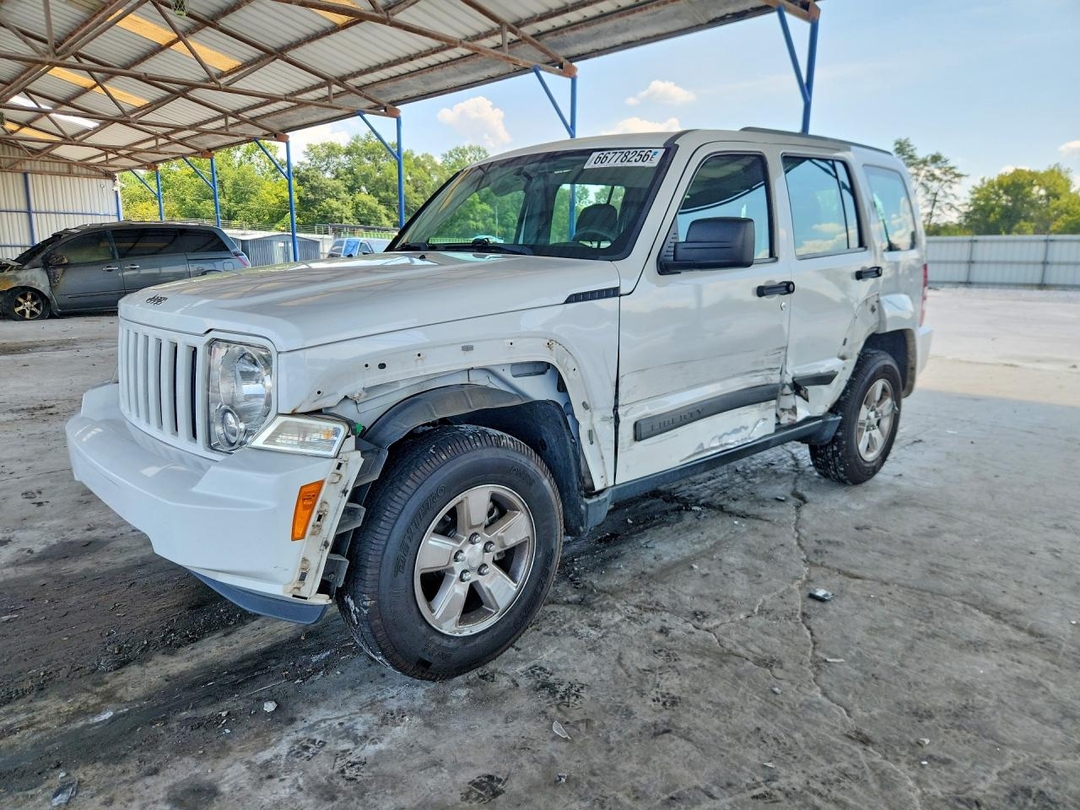 Вид 2012 JEEP LIBERTY SPORT, угол 1