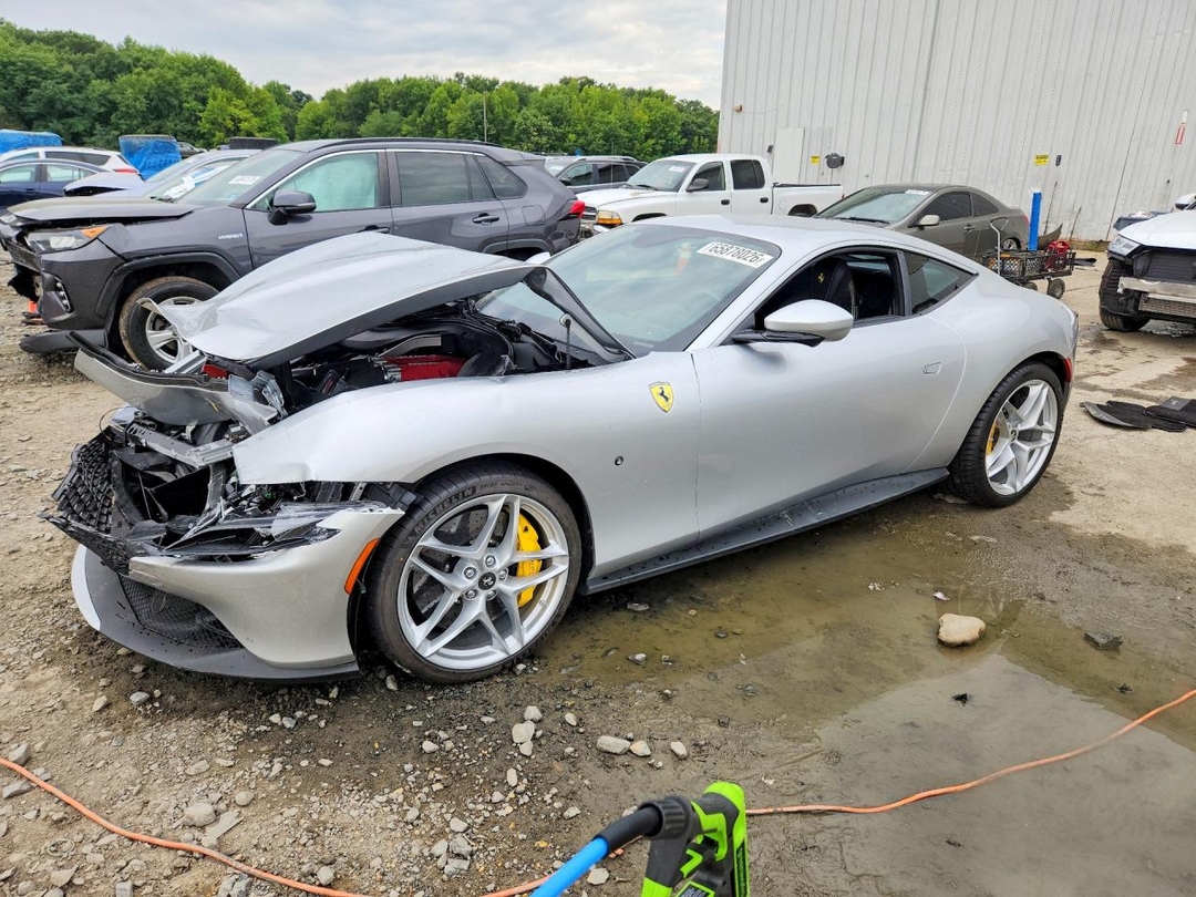 منظر 2021 FERRARI ROMA، زاوية 1