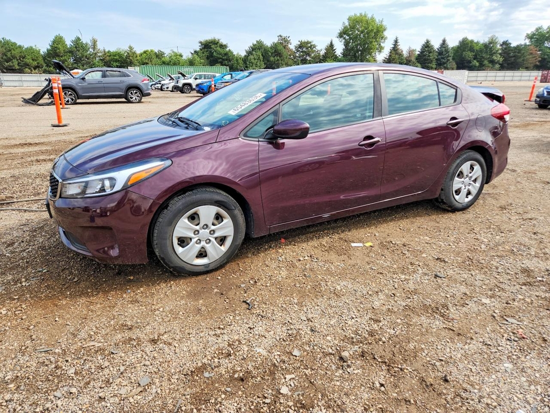 Вид 2018 KIA FORTE LX, угол 1