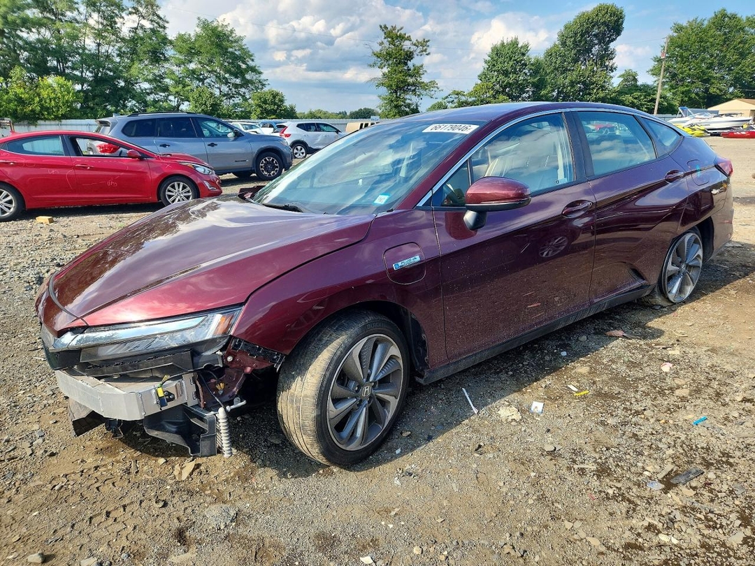 Вид 2018 HONDA CLARITY TOURING, угол 1