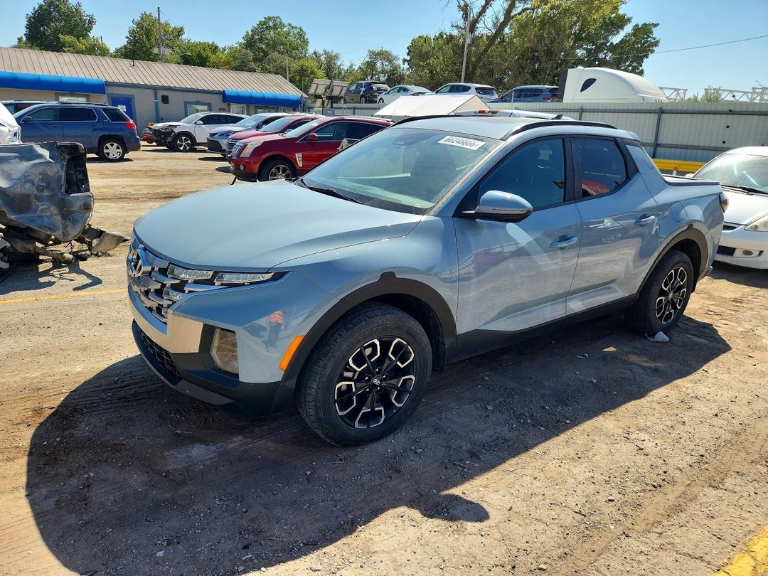 Vista de 2022 HYUNDAI SANTA CRUZ SEL PREMIUM, ángulo 1