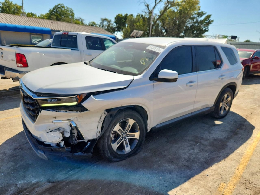 Вид 2023 HONDA PILOT EXL, угол 1