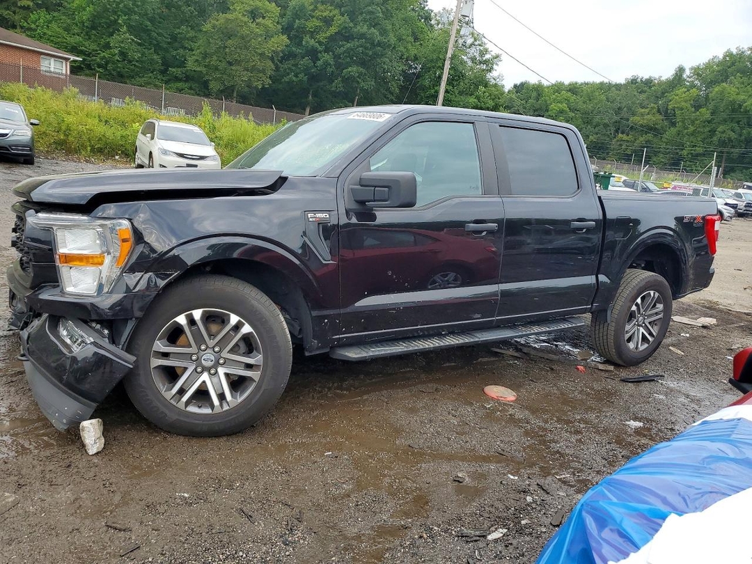 منظر 2021 FORD F150 SUPERCREW، زاوية 1