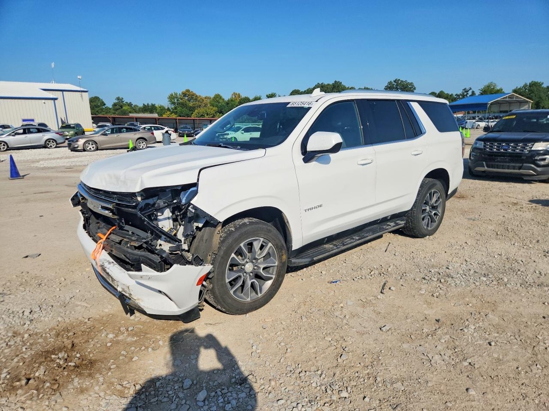 Vista de 2021 CHEVROLET TAHOE K1500 Z71, ángulo 1