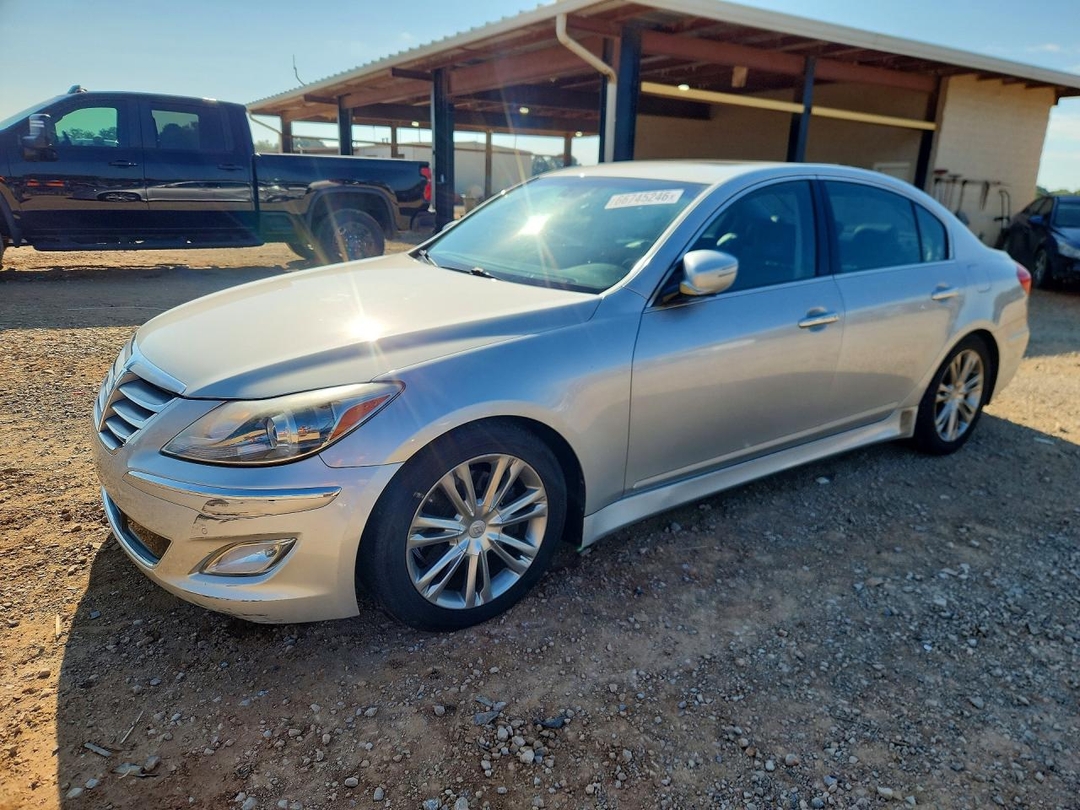 منظر 2012 HYUNDAI GENESIS 3.8L، زاوية 1