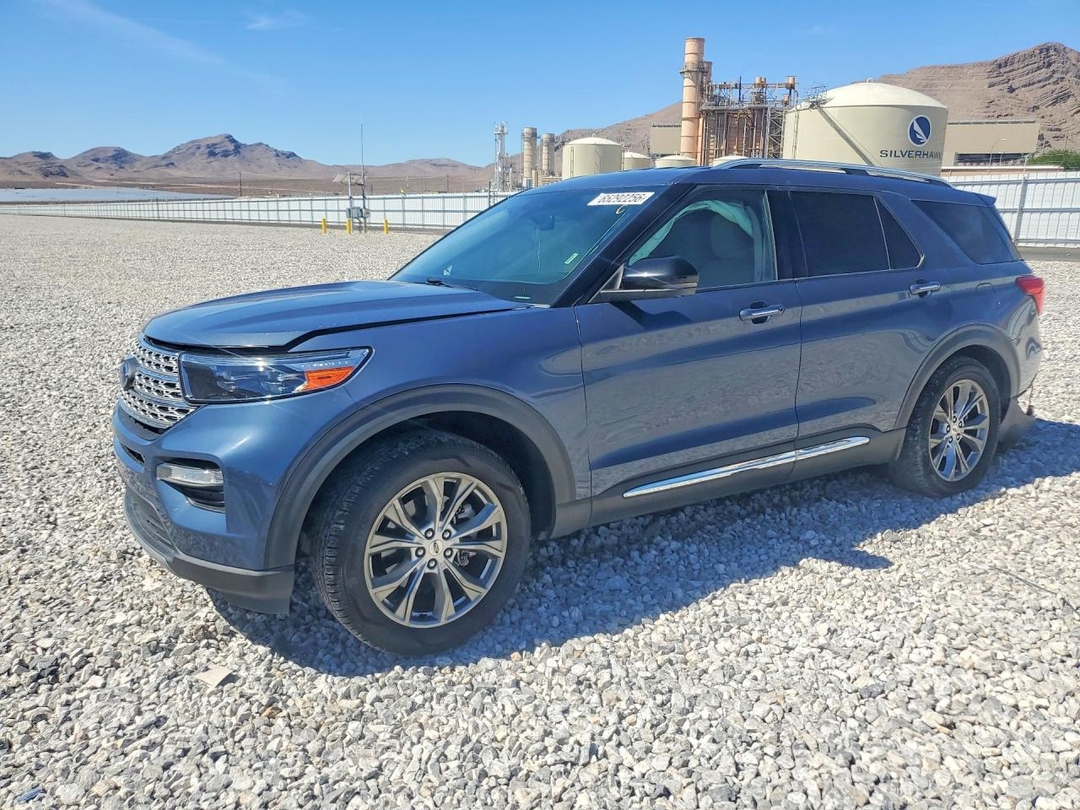 Вид 2021 FORD EXPLORER LIMITED, угол 1
