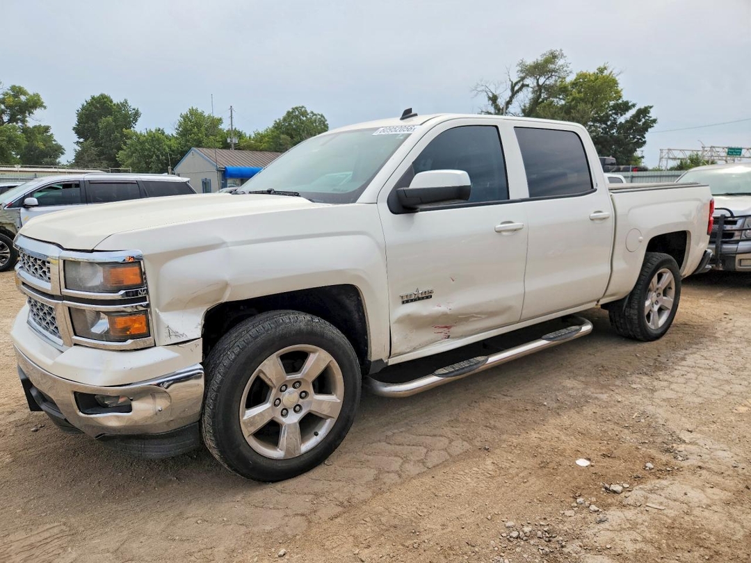 Vista de 2014 CHEVROLET SILVERADO C1500 LT, ángulo 1