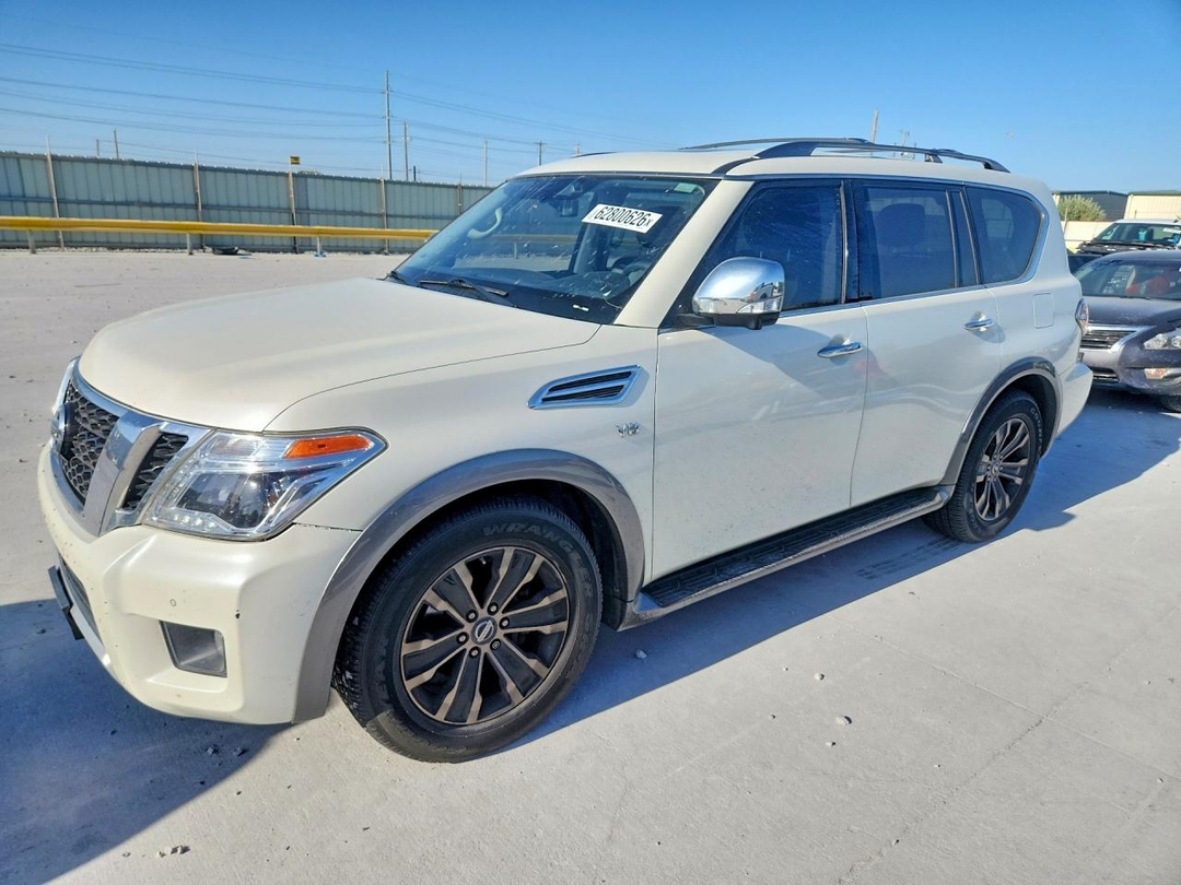 Вид 2018 NISSAN ARMADA PLATINUM, угол 1