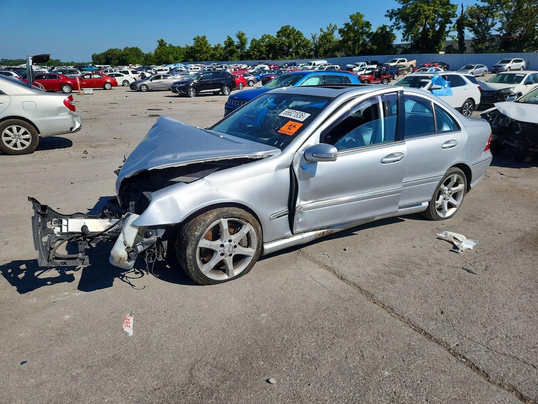 Vista de 2007 MERCEDES-BENZ C 230, ángulo 1