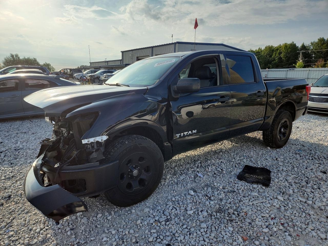 منظر 2018 NISSAN TITAN S، زاوية 1
