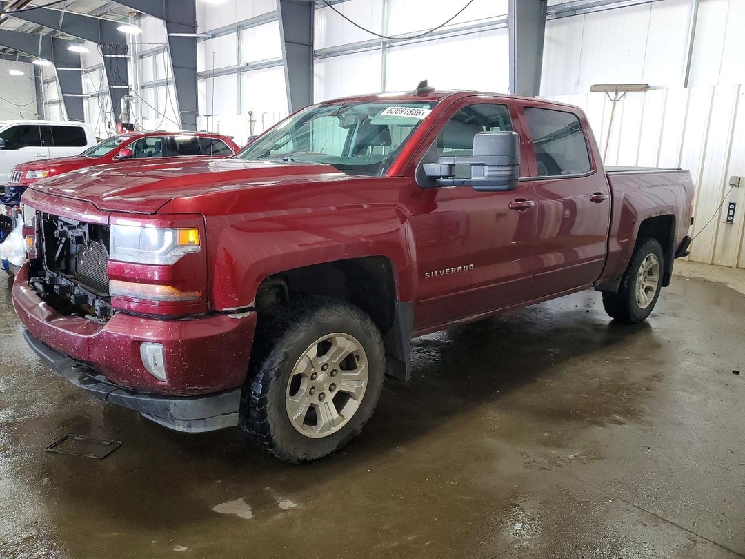 Vedere 2016 CHEVROLET SILVERADO K1500 LT, unghi 1