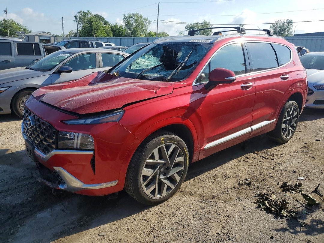 Vue de 2021 HYUNDAI SANTA FE CALLIGRAPHY, angle 1