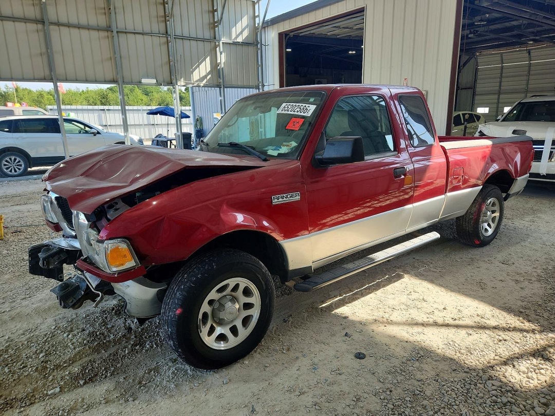 Vista de 2011 FORD RANGER SUPER CAB, ángulo 1
