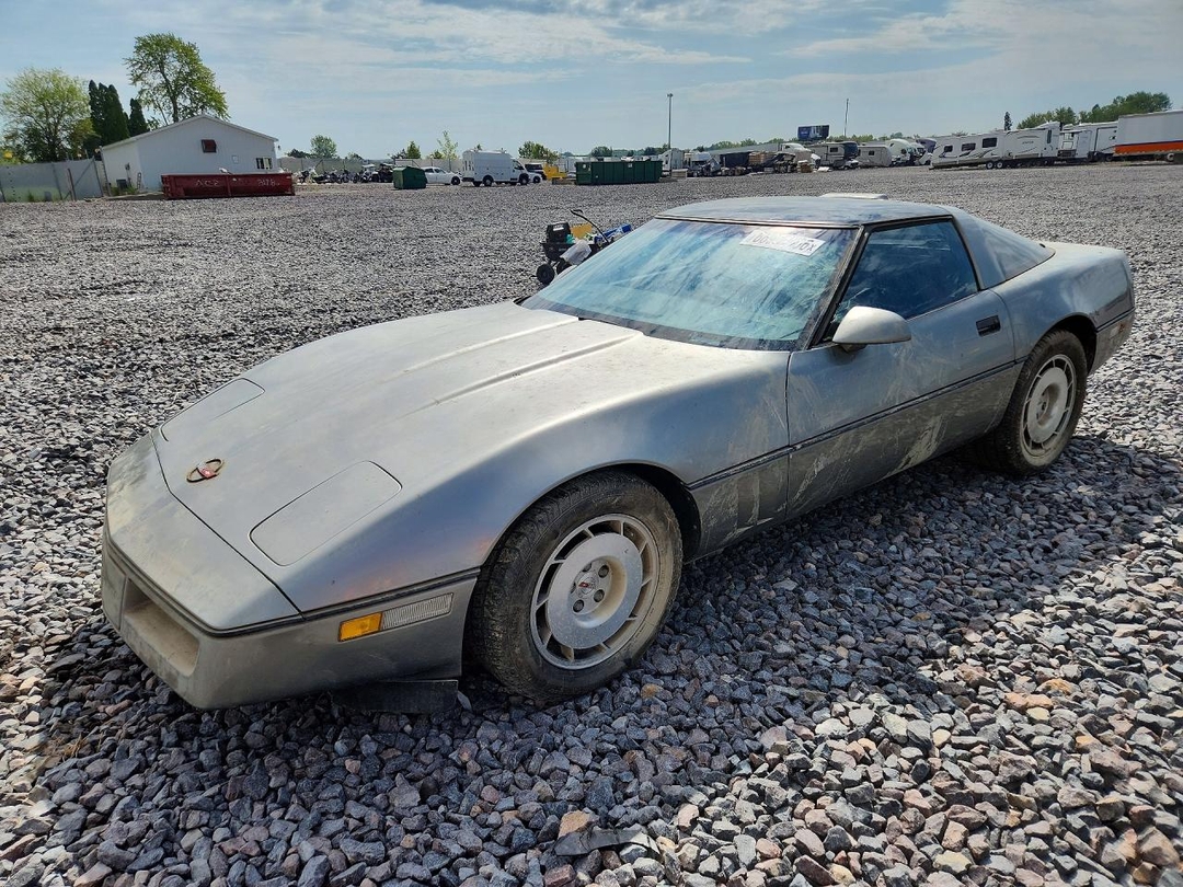 منظر 1986 CHEVROLET CORVETTE، زاوية 1