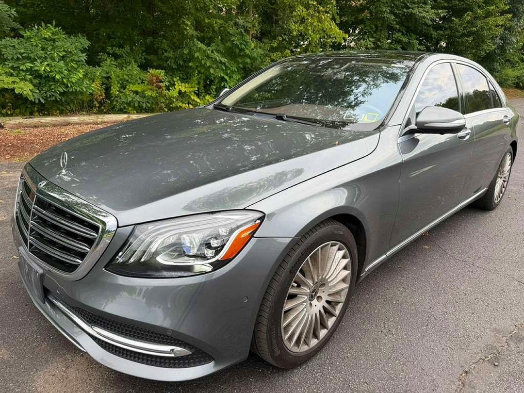 Вид 2018 MERCEDES-BENZ S 560 4MATIC, угол 1
