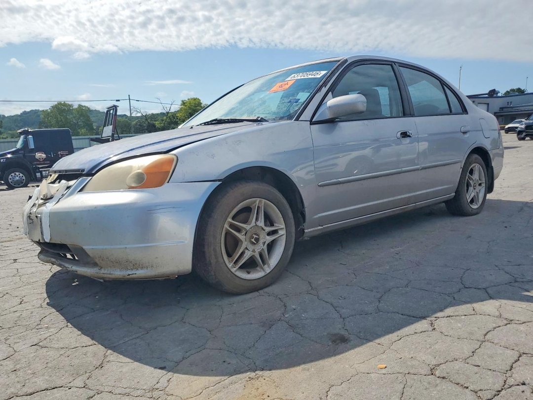 منظر 2002 HONDA CIVIC EX، زاوية 1