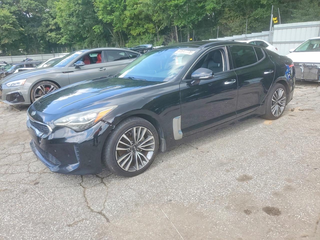 Vista de 2018 KIA STINGER PREMIUM, ángulo 1