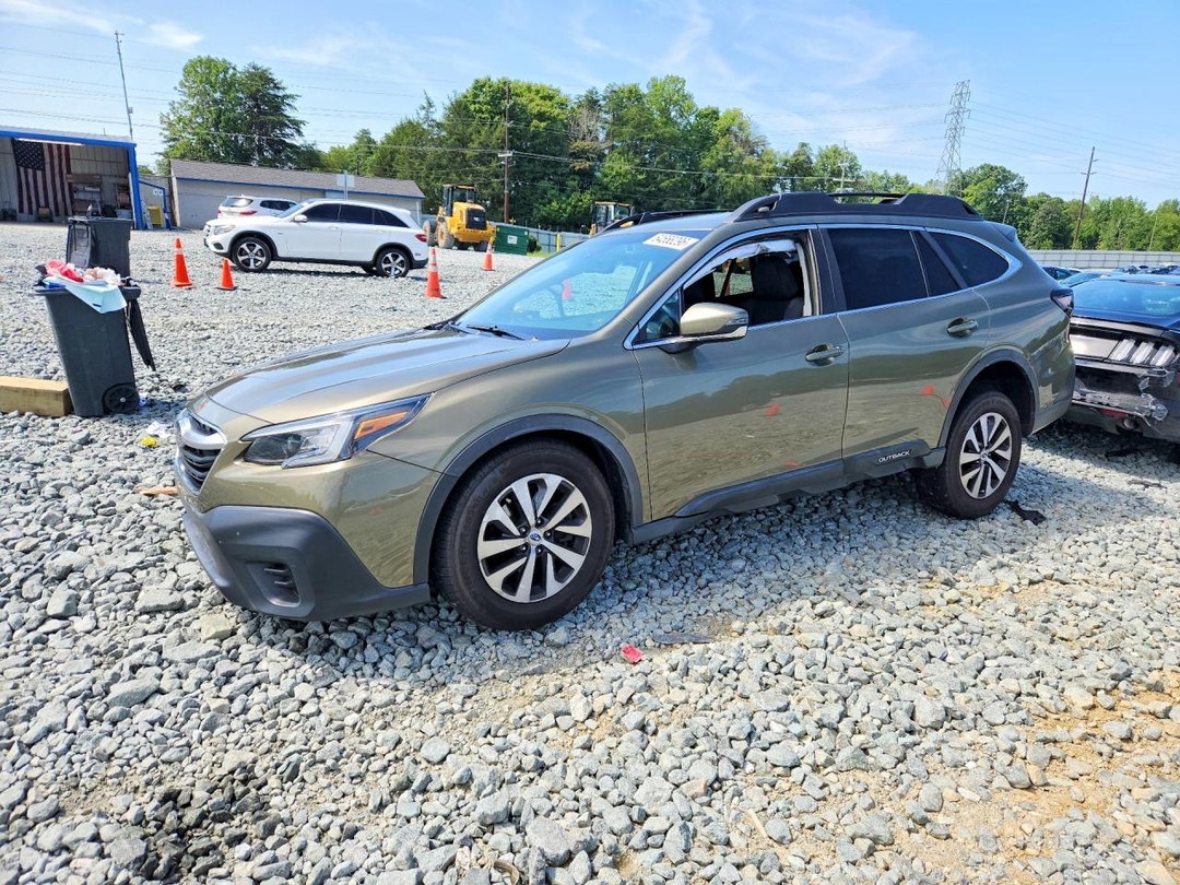 Вид 2020 SUBARU OUTBACK PREMIUM, угол 1