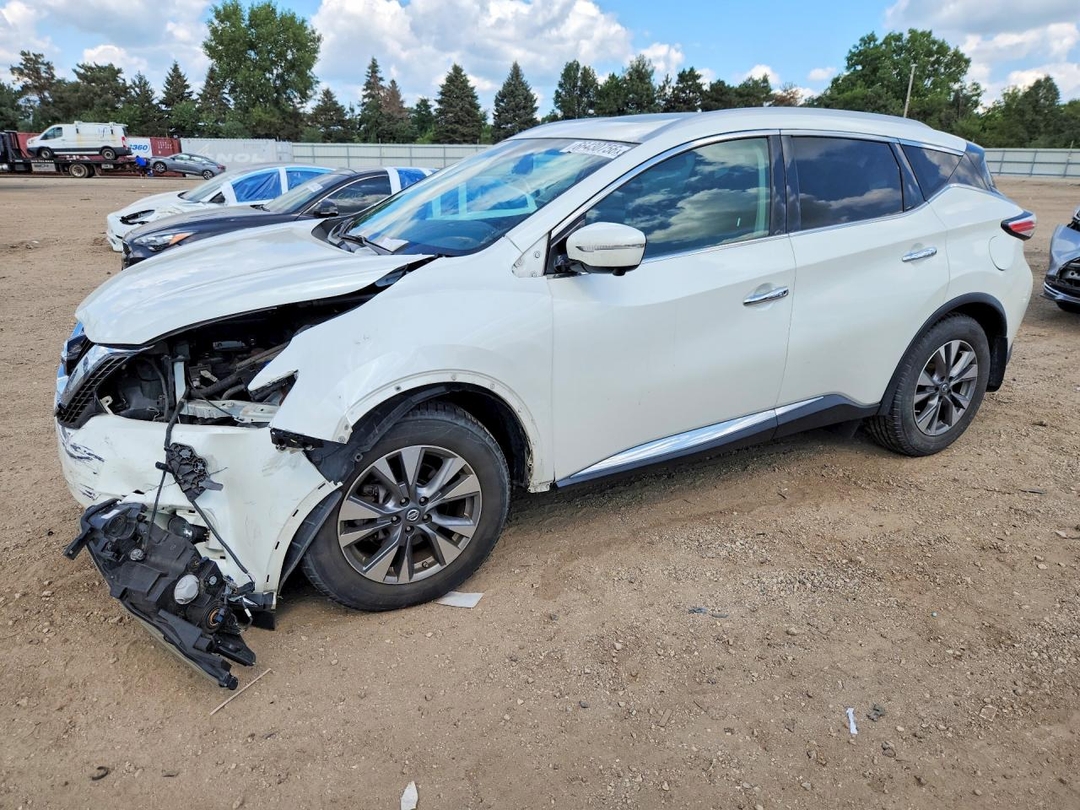 Vedere 2015 NISSAN MURANO SL, unghi 1