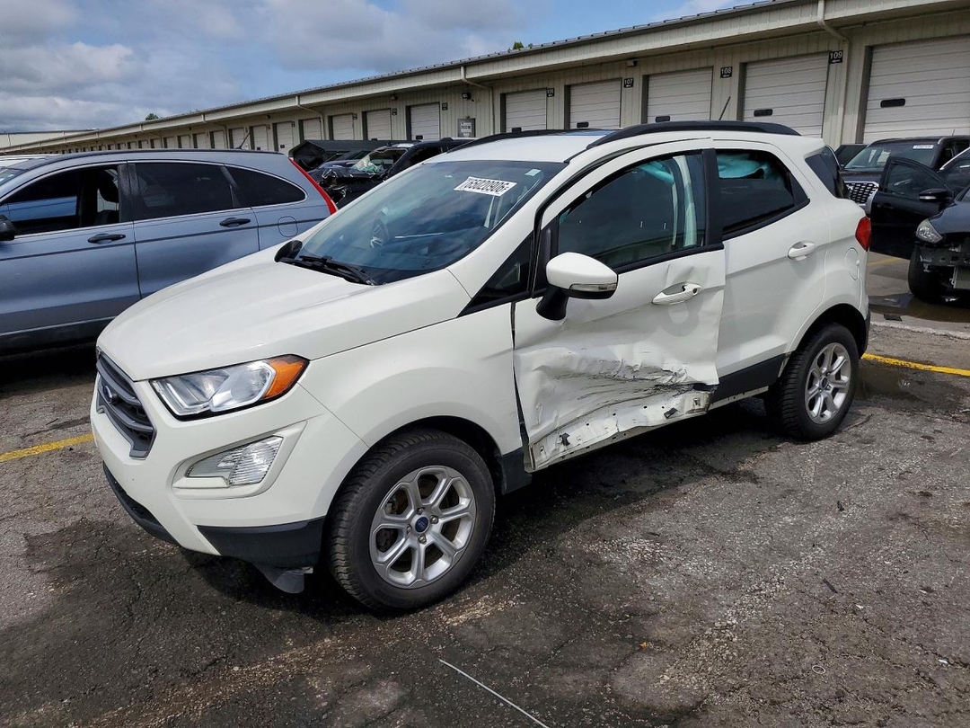 Vue de 2020 FORD ECOSPORT SE, angle 1