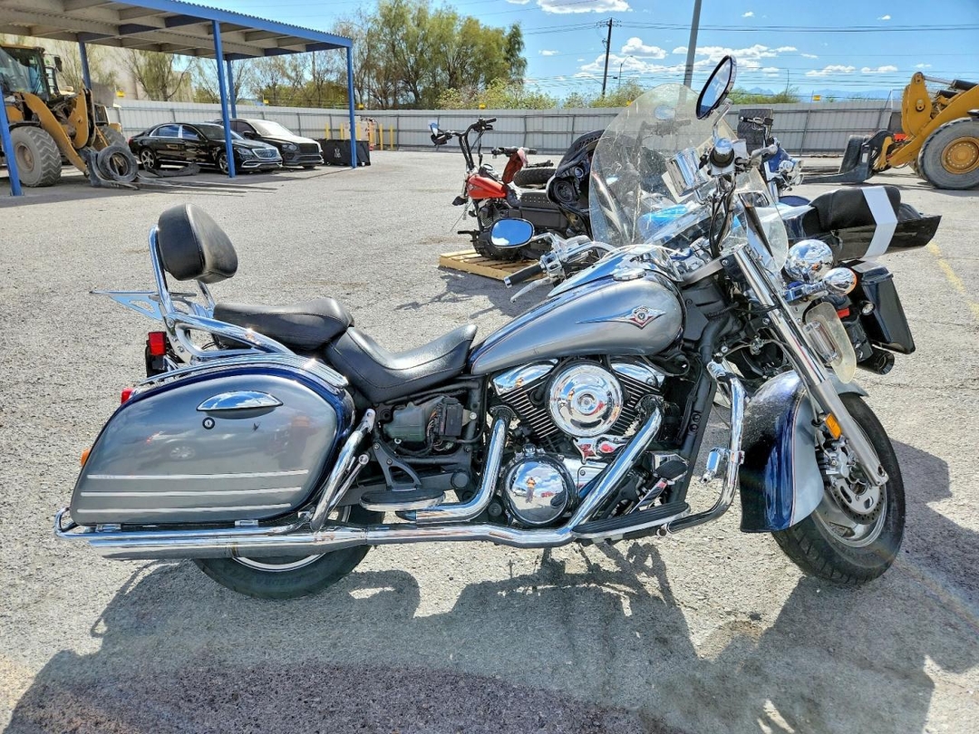 Vista de 2008 KAWASAKI VN1600 D, ángulo 1
