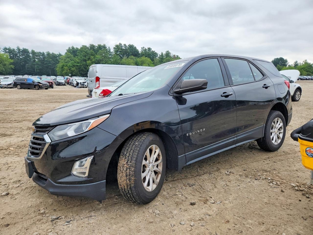 Vista de 2019 CHEVROLET EQUINOX LS, ángulo 1