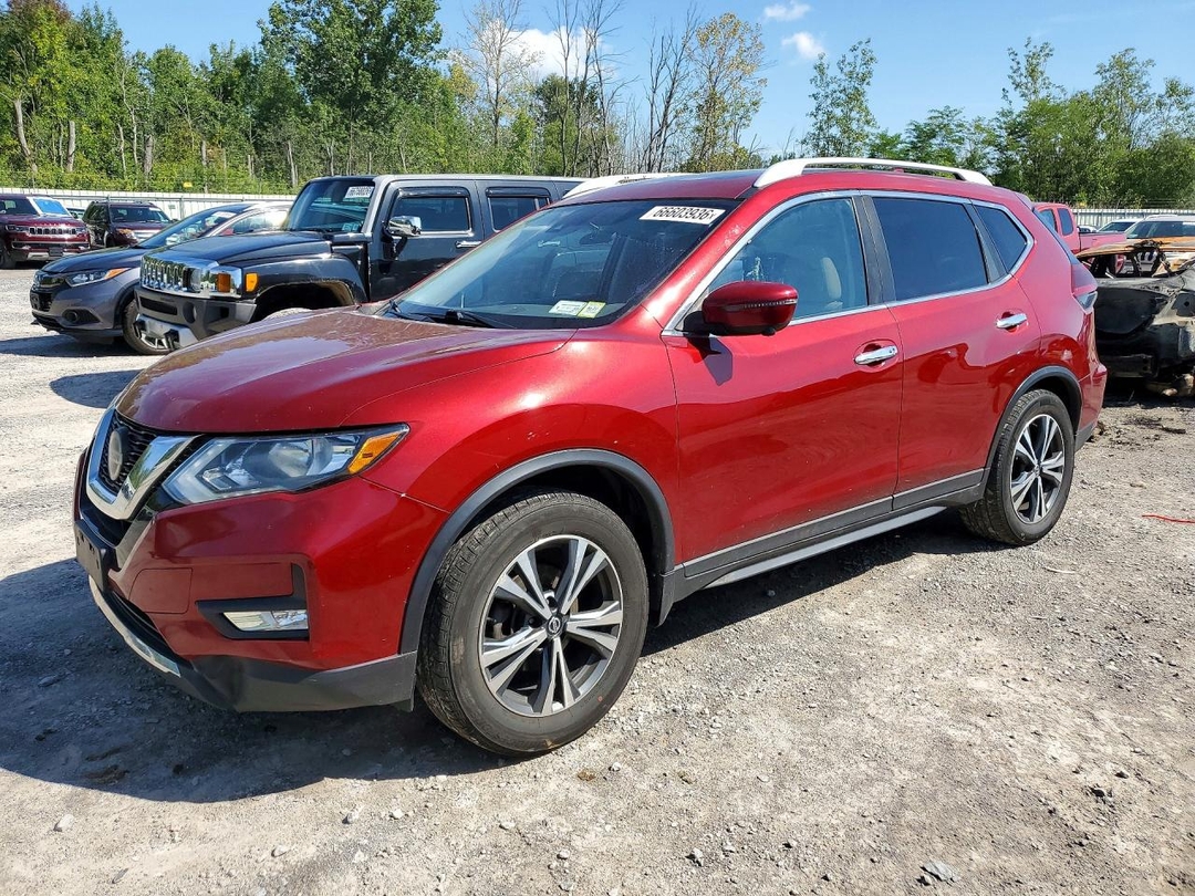 Vue de 2019 NISSAN ROGUE SV, angle 1