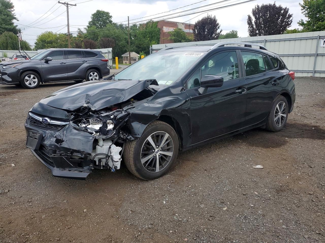 Vue de 2021 SUBARU IMPREZA PREMIUM, angle 1