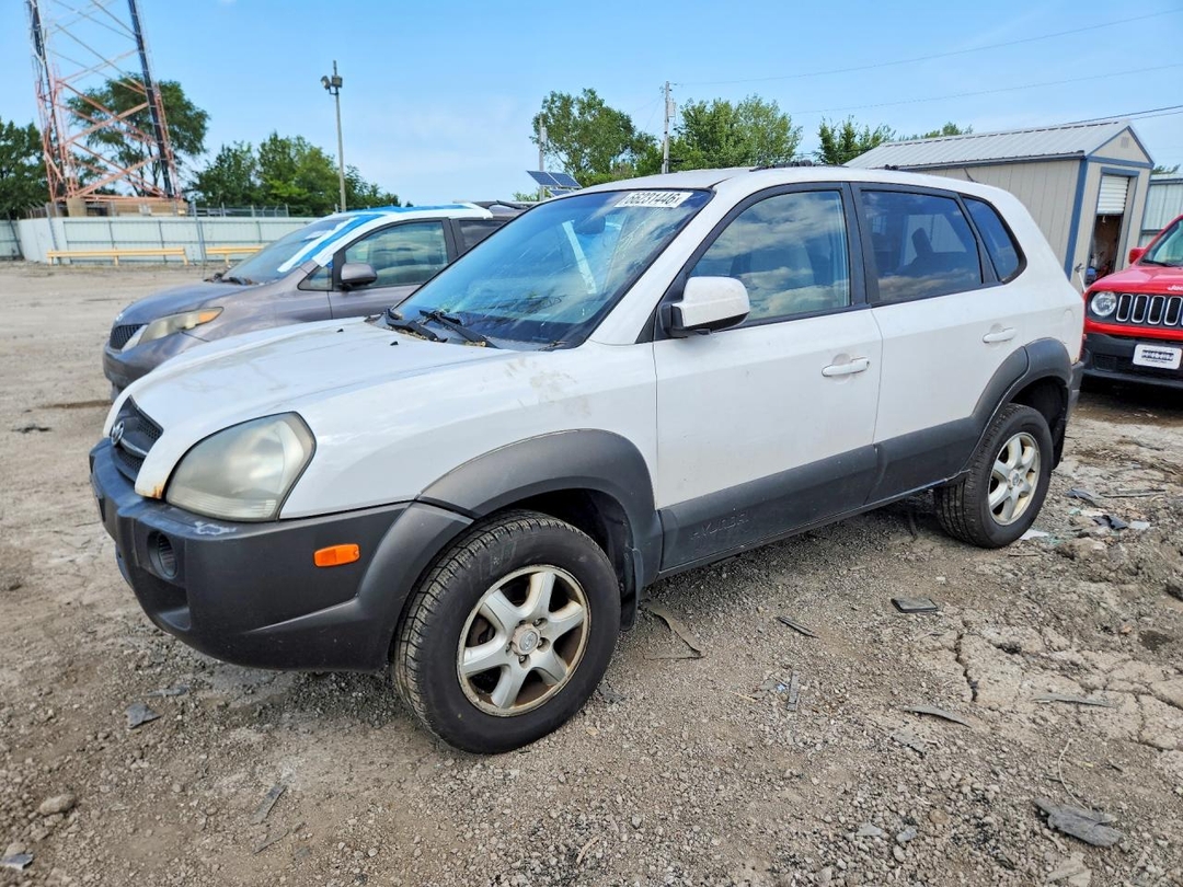 منظر 2005 HYUNDAI TUCSON GLS، زاوية 1