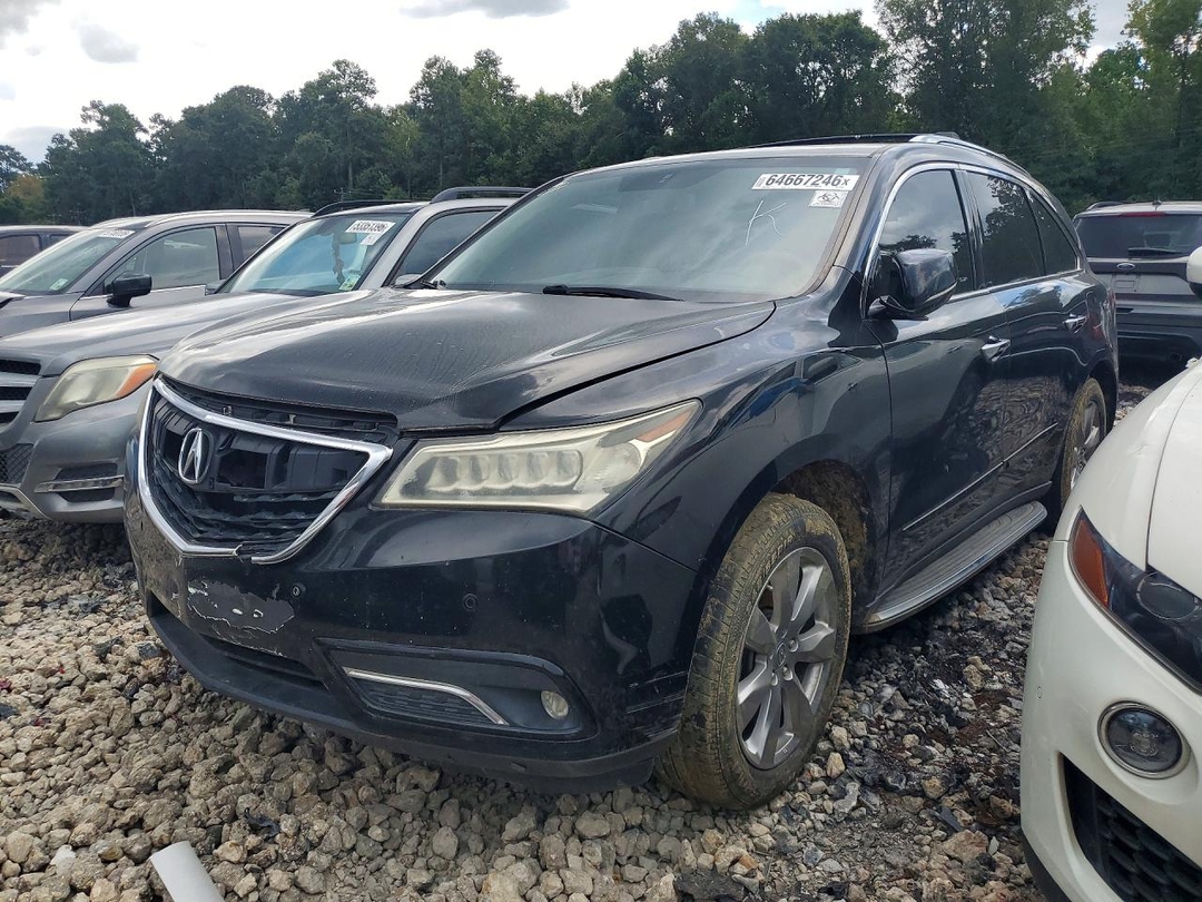 Вид 2015 ACURA MDX ADVANCE, угол 1