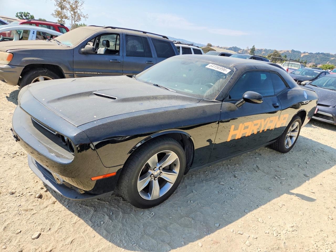 Вид 2018 DODGE CHALLENGER SXT, угол 1