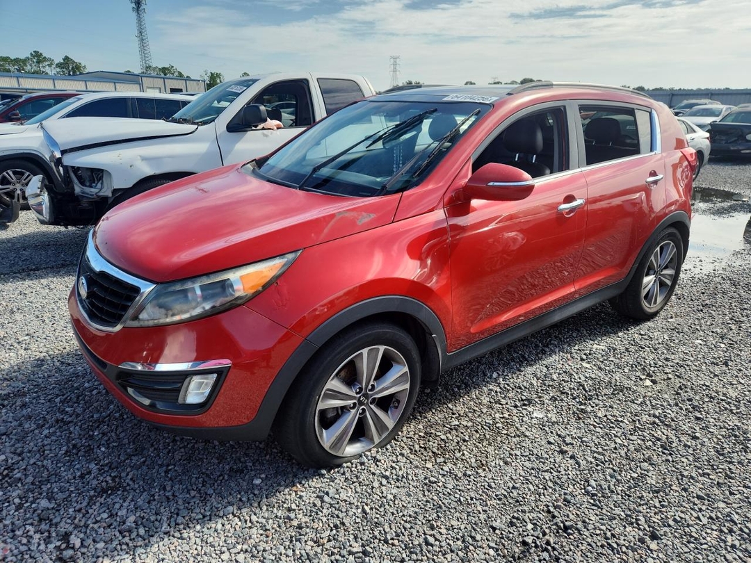 Vista de 2014 KIA SPORTAGE SX, ángulo 1