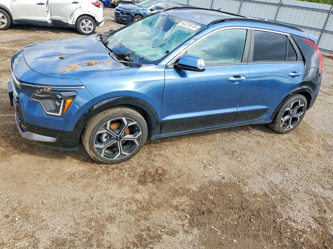 Vue de 2025 KIA NIRO SX TOURING, angle 1