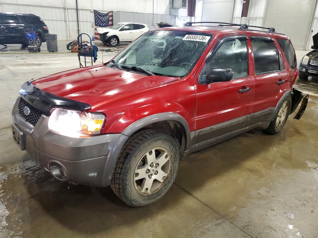 Vue de 2005 FORD ESCAPE XLT, angle 1