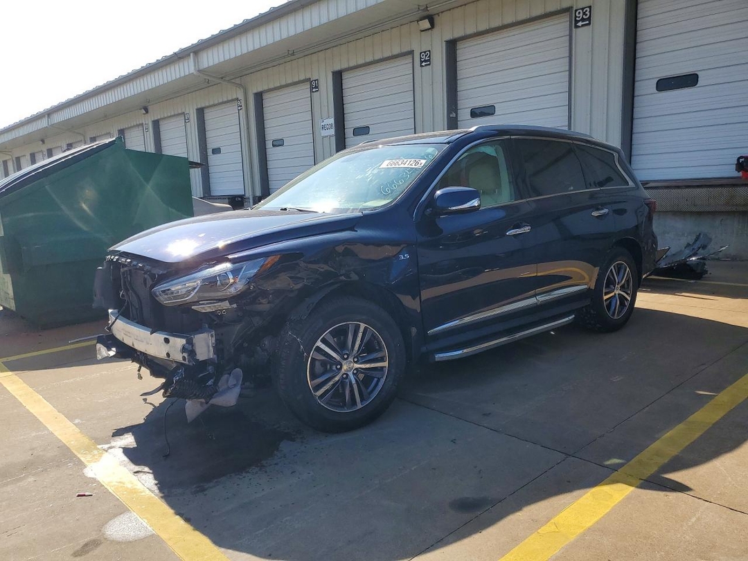 Vue de 2017 INFINITI QX60 BASE, angle 1