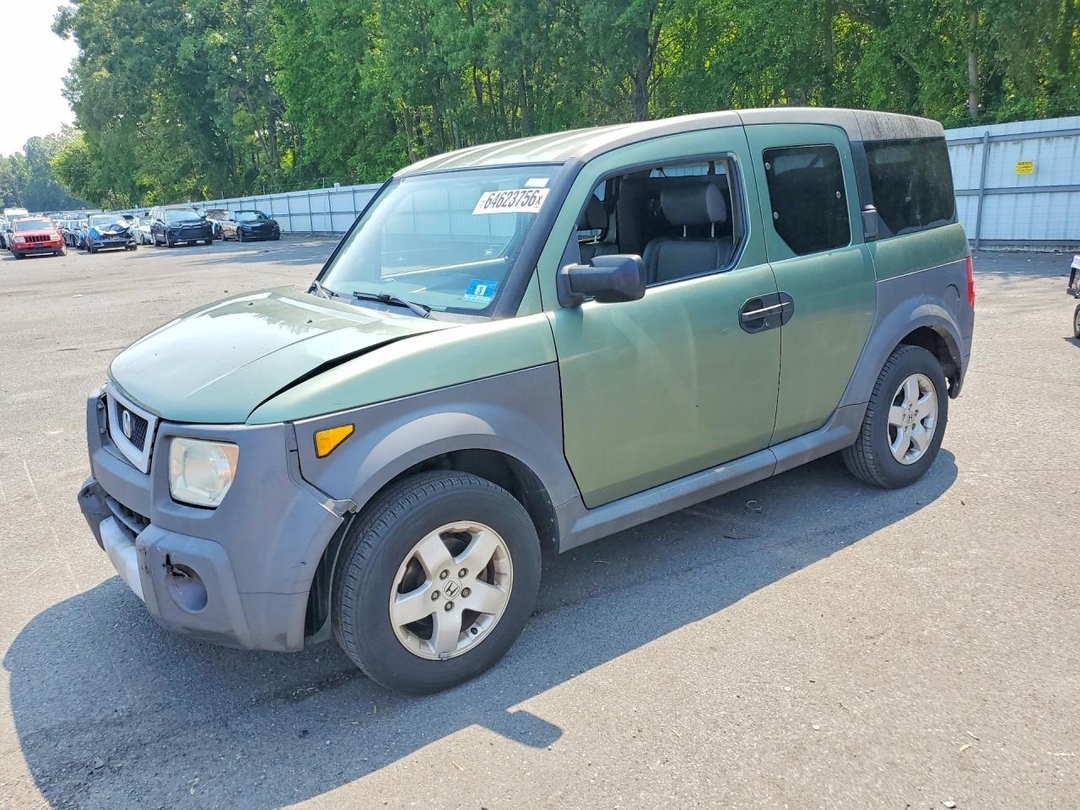Вид 2005 HONDA ELEMENT EX, угол 1